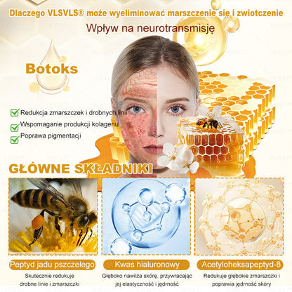 🌟 Wyprodukowano i wysyłane z Polski 🇵🇱 VLSVLS® Regenerujący Krem z Jadem Pszczelim🔥 OSTATNI DZIEŃ: 80% ZNIŻKI
