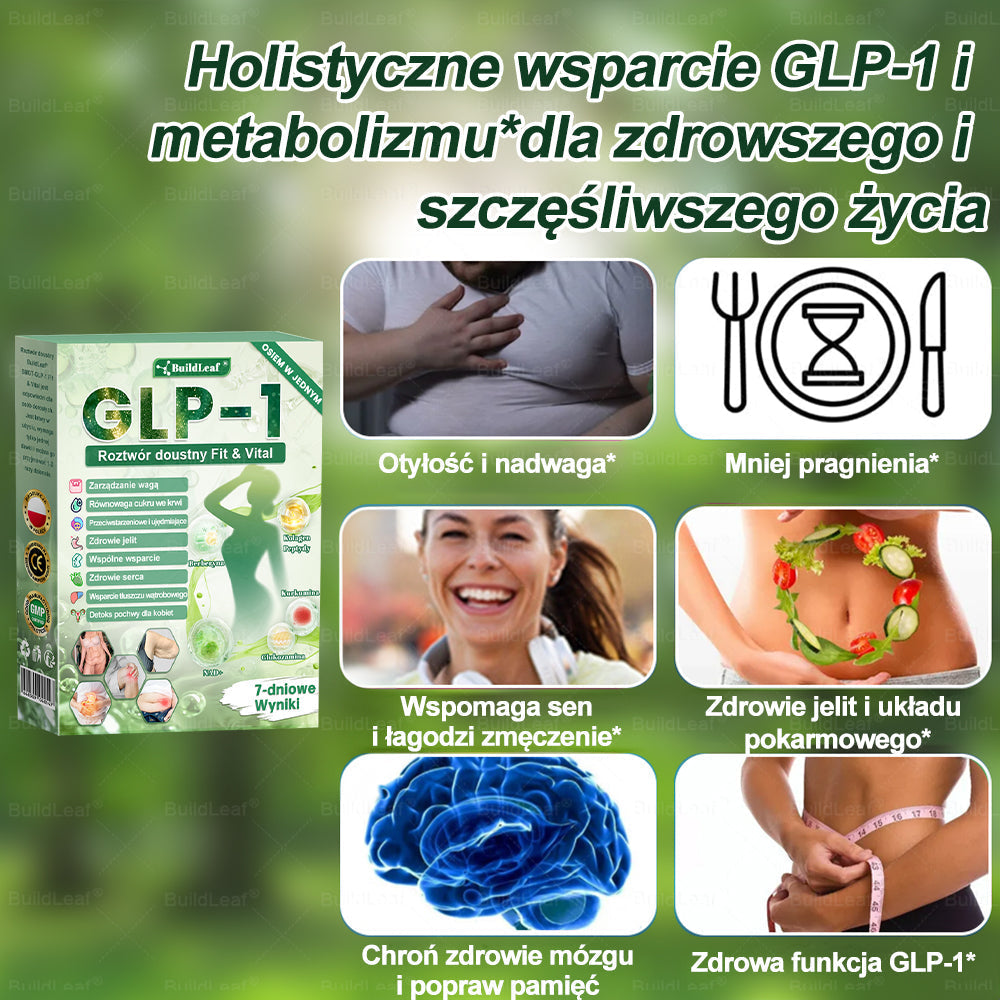 🔥Oficjalny sklep Polska | BuildLeaf® GLP-1 8-w-1 Fit & Vital Rozwiązanie (Jednorazowe dziennie, widoczne zmiany w ciągu 7 dni) ✅ Otyłość, zdrowie sercowo-naczyniowe, cukrzyca, bezdech senny, zdrowie jelit, problemy ze stawami i inne.