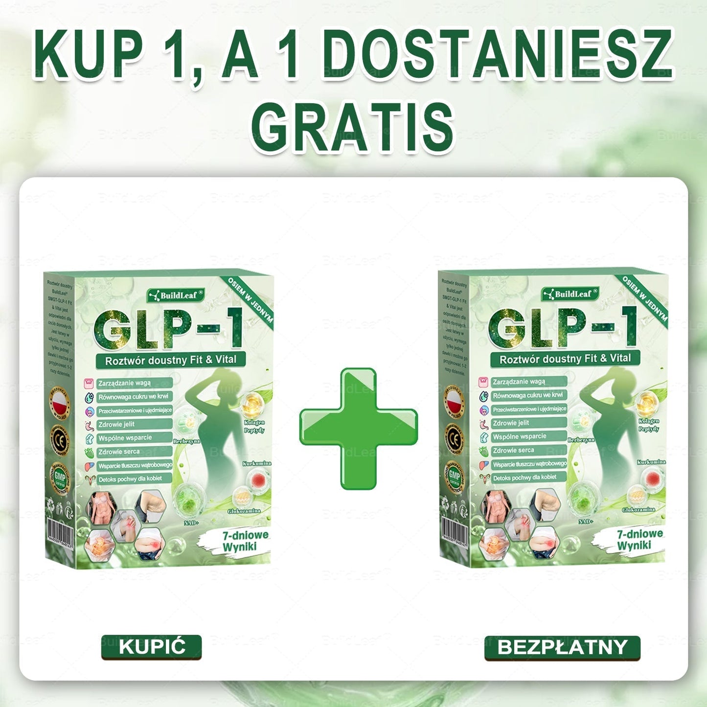 🔥Oficjalny sklep Polska | BuildLeaf® GLP-1 8-w-1 Fit & Vital Rozwiązanie (Jednorazowe dziennie, widoczne zmiany w ciągu 7 dni) ✅ Otyłość, zdrowie sercowo-naczyniowe, cukrzyca, bezdech senny, zdrowie jelit, problemy ze stawami i inne.