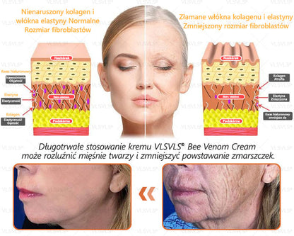 🌟 Wyprodukowano i wysyłane z Polski 🇵🇱 VLSVLS® Regenerujący Krem z Jadem Pszczelim🔥 OSTATNI DZIEŃ: 80% ZNIŻKI